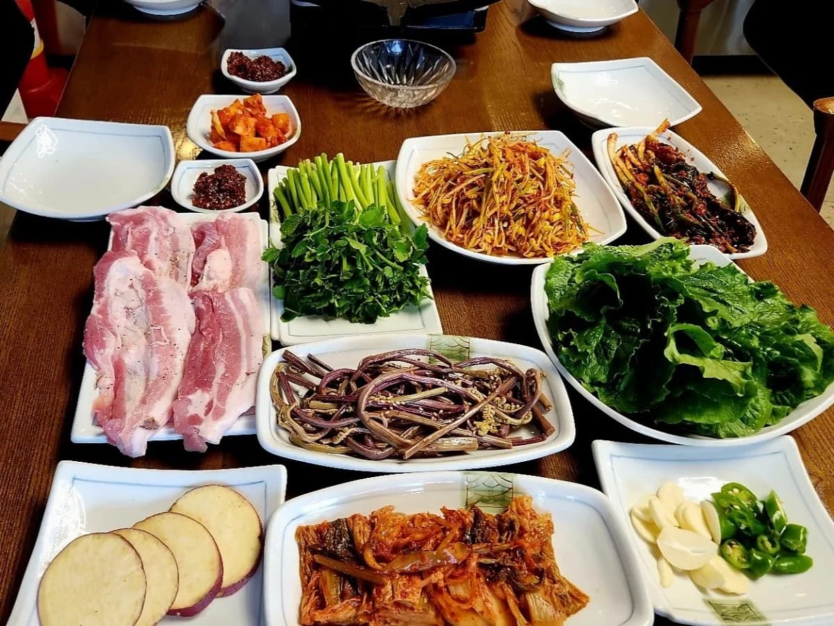 미나리삼겹살