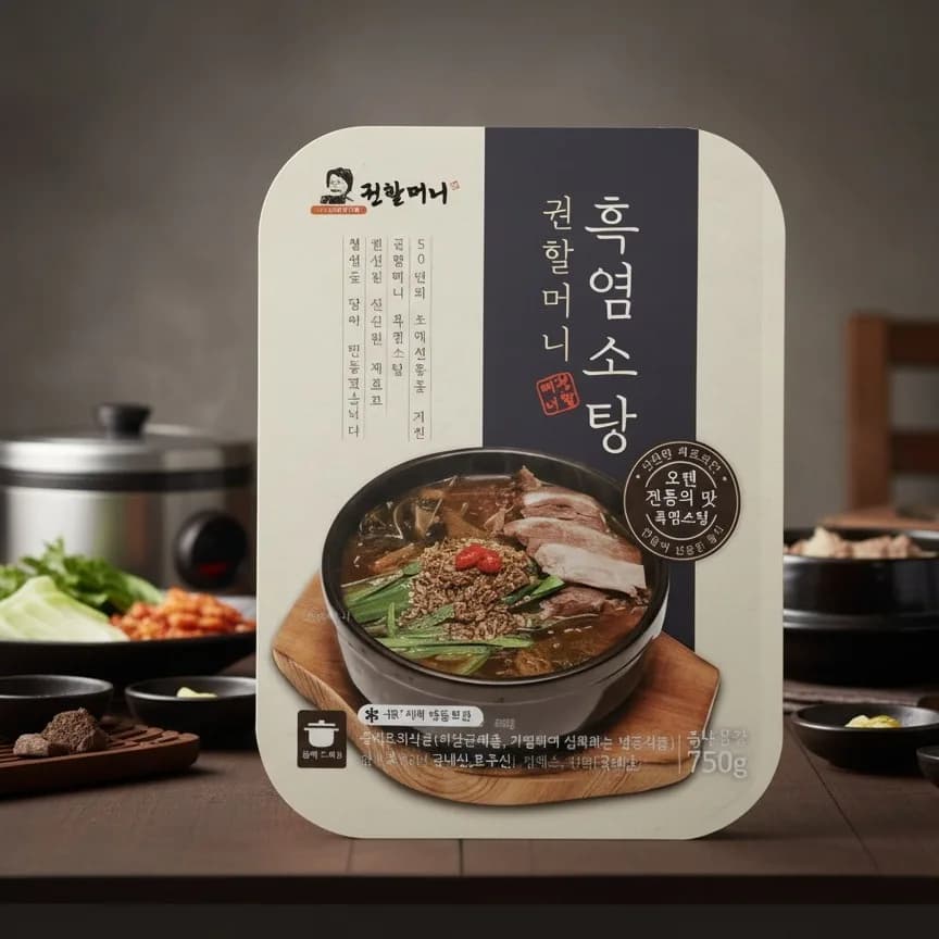 흑염소탕 밀키트 2팩