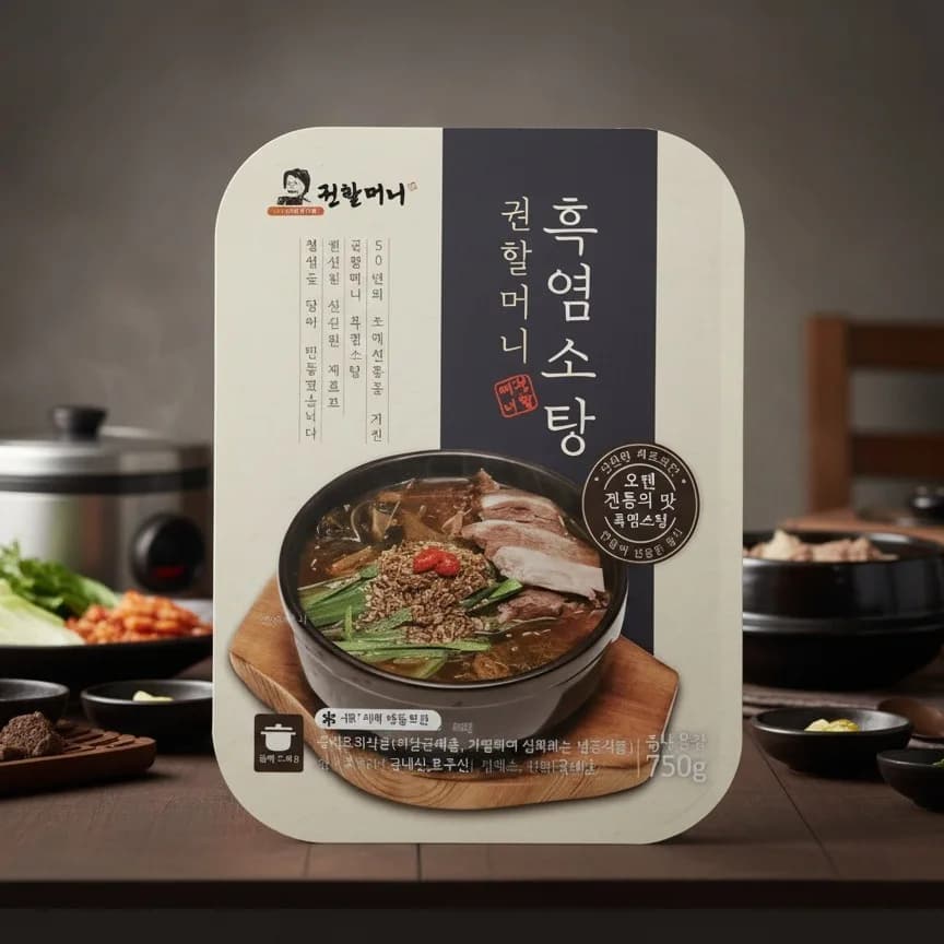 흑염소탕 밀키트 6팩